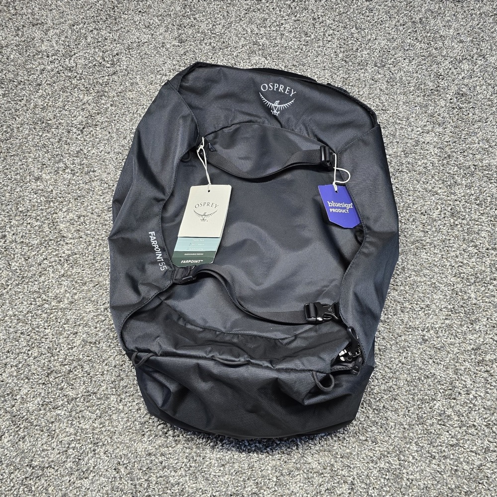 NEW Osprey Farpoint 55L Men's Travel Backpack, Black